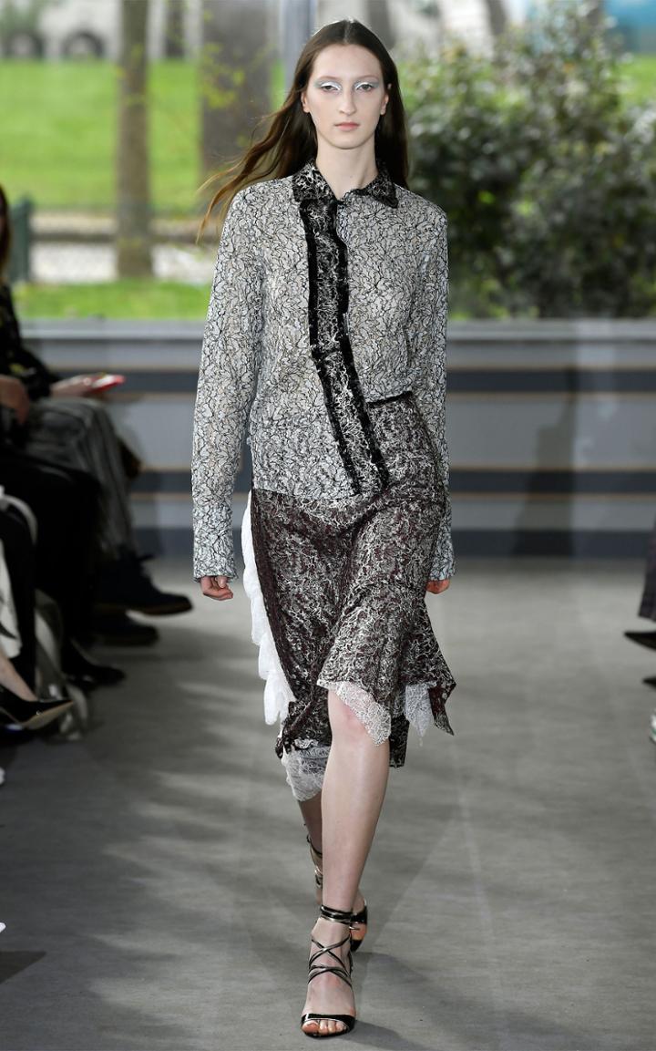 Anas Jourden Coated Lace Shirt