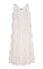 Moda Operandi Soonil Cream Lace Maxi Dress Size: 0