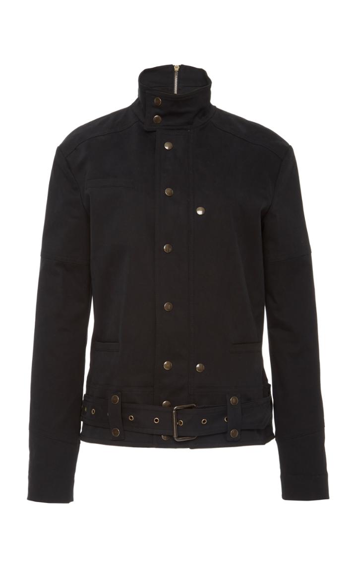 Tomas Maier High Collar Jacket