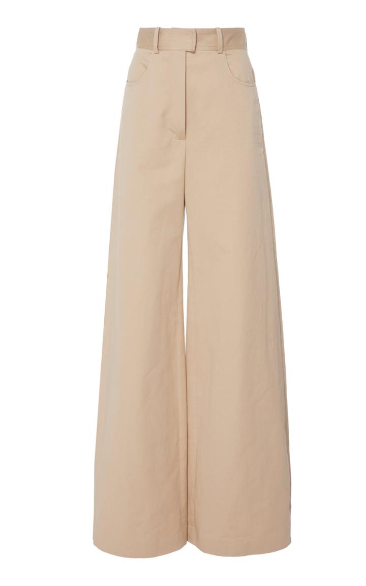 Martin Grant Wide Leg Cotton Trouser