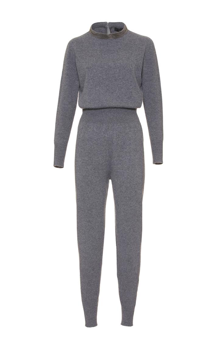 Fabiana Filippi Long Sleeve Jumpsuit
