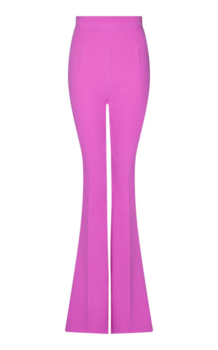 Safiyaa Halluana Crepe Flared Trousers Size: 36