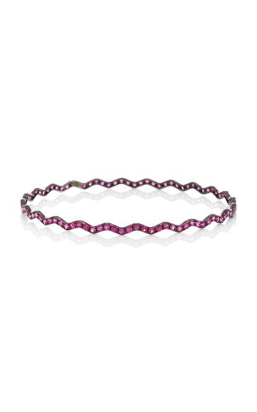 Ofira Ruby Wave Bangle