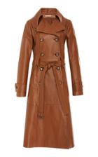 Michael Kors Collection Knee Length Trench Coat