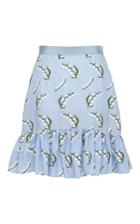 Giuseppe Di Morabito Ruffled Embroidered Skirt