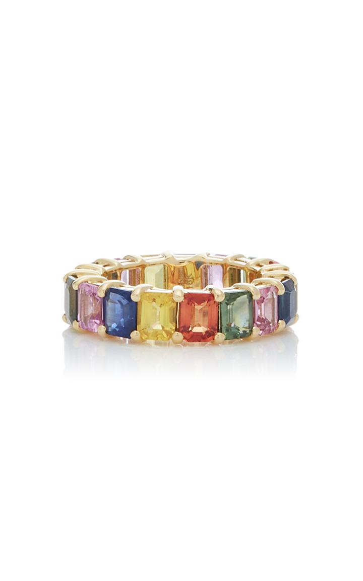 Giovane 18k Gold And Sapphire Ring