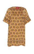 For Restless Sleepers Arge Printed Silk Mini Dress