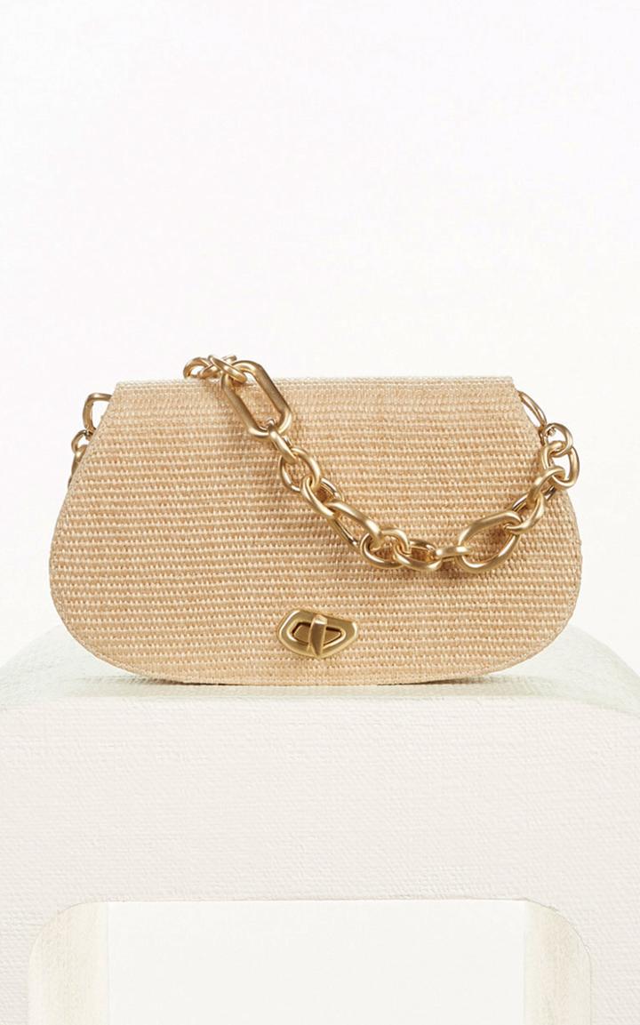 Moda Operandi Cult Gaia Alba Raffia Shoulder Bag