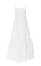 Rosie Assoulin Ruched Cotton-blend Dress