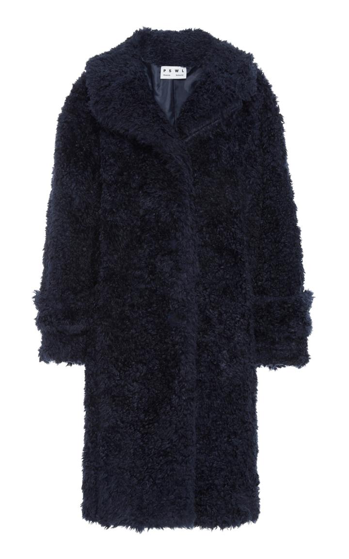 Proenza Schouler Long Faux Shearling Coat