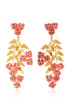Jennifer Behr Aviva Gold-plated Swarovski Crystal Earrings