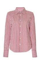 Maison Margiela Striped Cotton Button Down Shirt