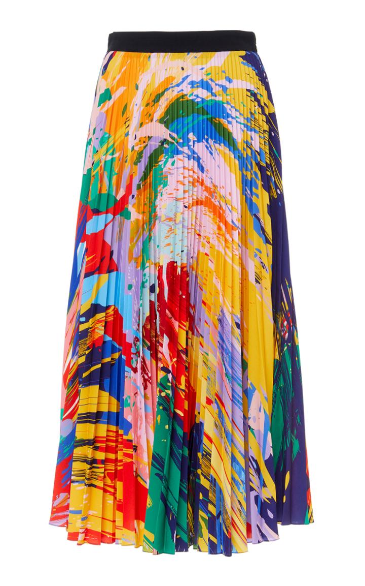 Mary Katrantzou Uni Pleated Skirt