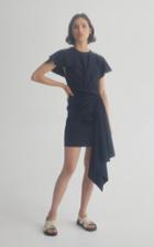 Moda Operandi Acler Cardinal Short Sleeve Crewneck Dress