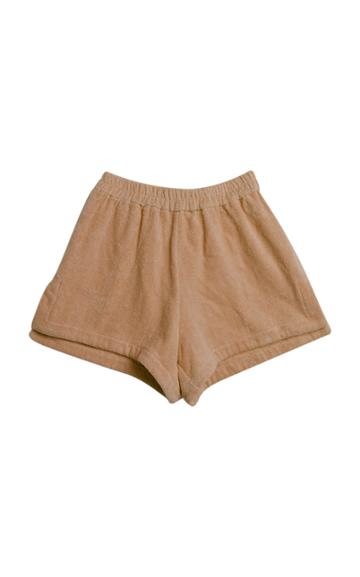 Terry Estate Dyed Cotton-terry Mini Shorts
