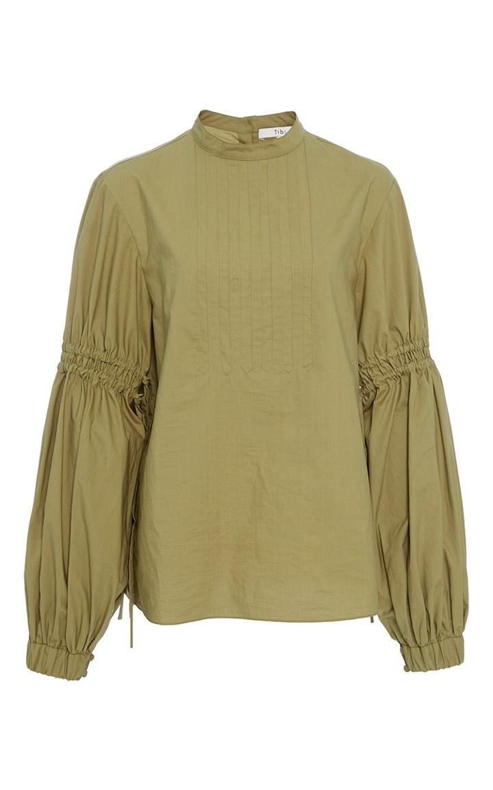 Tibi Balloon Sleeve Top