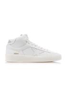 Golden Goose Stardan Mid-top Leather Sneakers