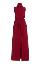 Moda Operandi Roland Mouret Millar Belted Crepe Dress