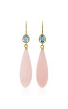 Mallary Marks Apple & Eve Pink Opal Earrings
