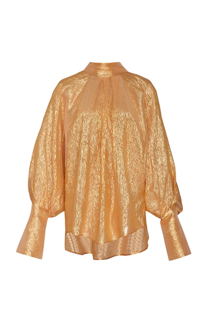 Petar Petrov Brigit Silk-blend Pussy-bow Blouse