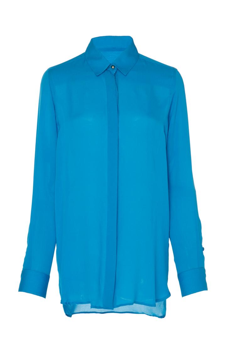 Elie Saab Double Georgette Shirt