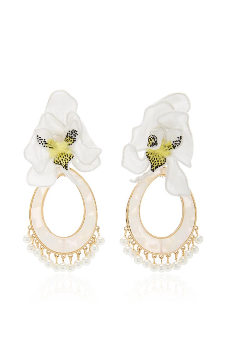 Moda Operandi Mignonne Gavigan Orchid Swing Earring