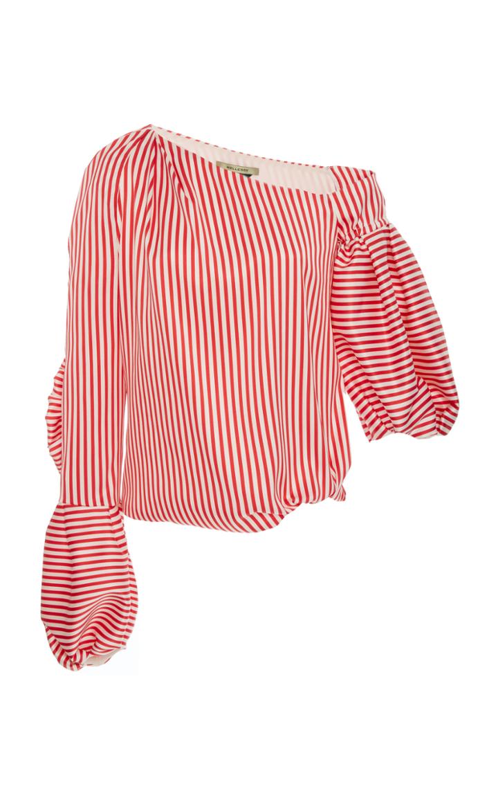 Hellessy Hilda Silk Twill Top