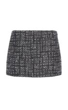 Philosophy Di Lorenzo Serafini Metallic Tweed Mini Skirt
