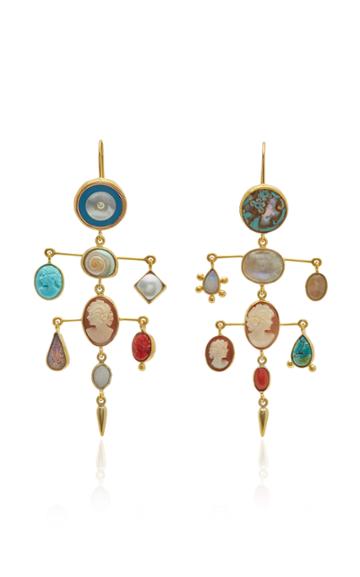 Grainne Morton Victorian Gold Drop Earrings