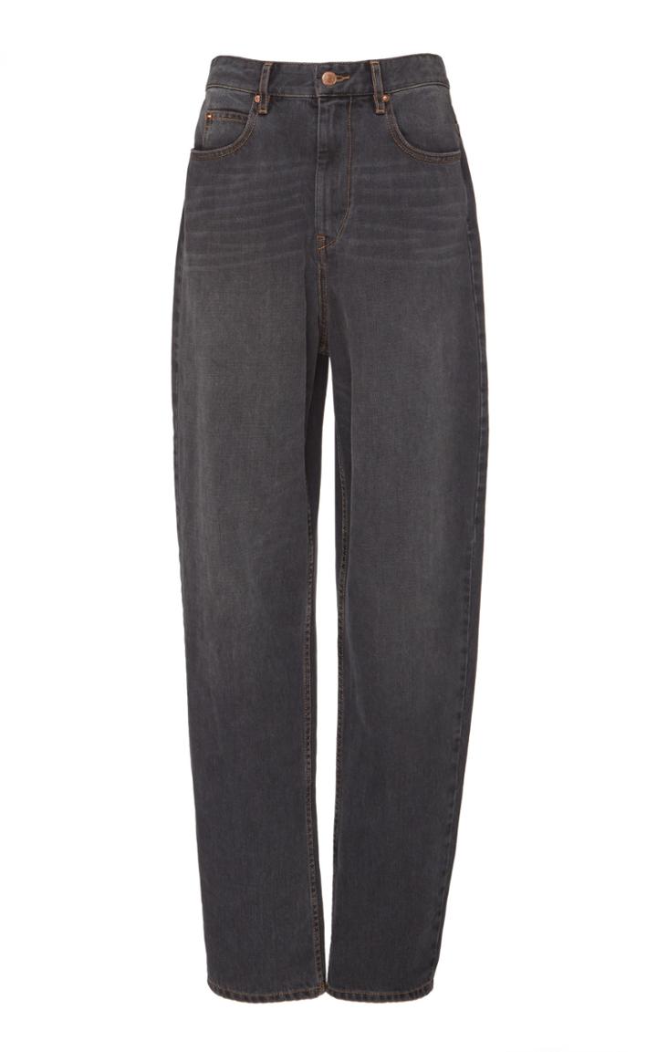 Isabel Marant Toile Corsy High-waisted Straight-leg Jeans