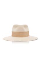 Janessa Leone Carter Wool Fedora Hat Size: M