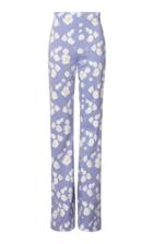 Leal Daccarett Sofia Patterned Crepe Pants