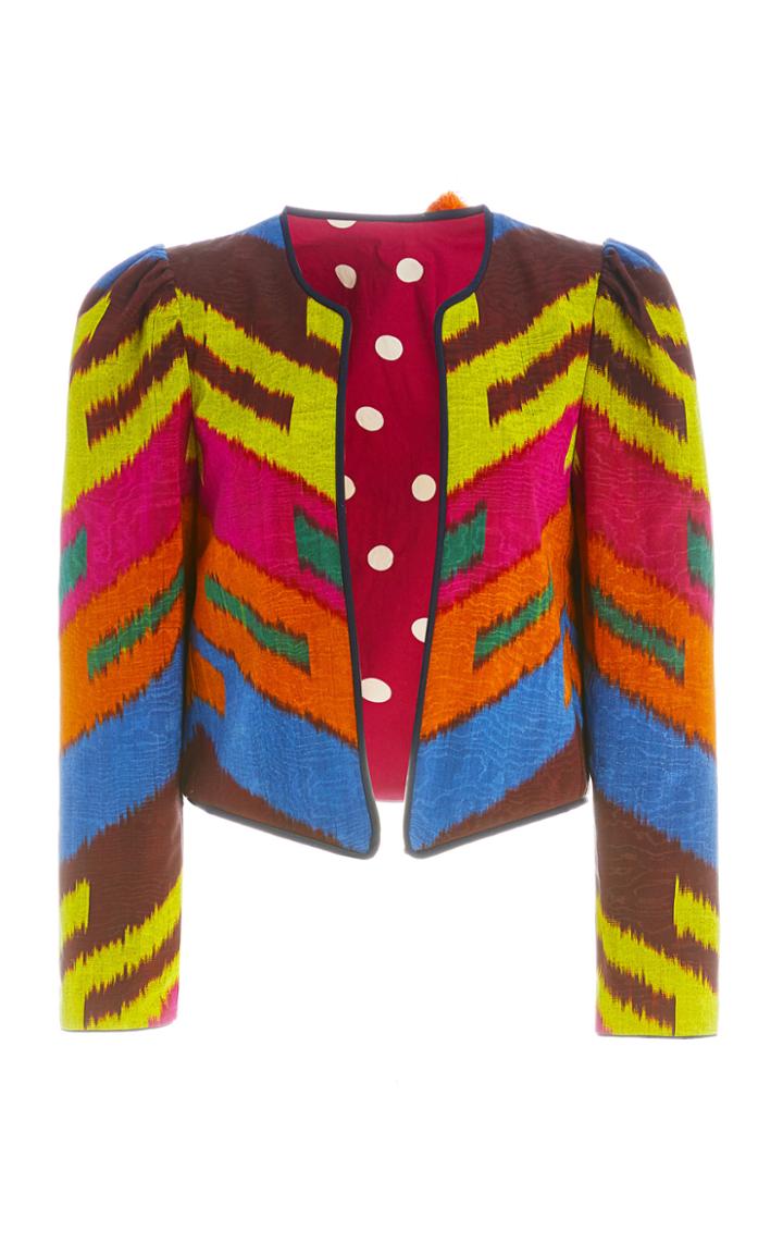 Alix Of Bohemia Josephine Chevron Ikat Jacket