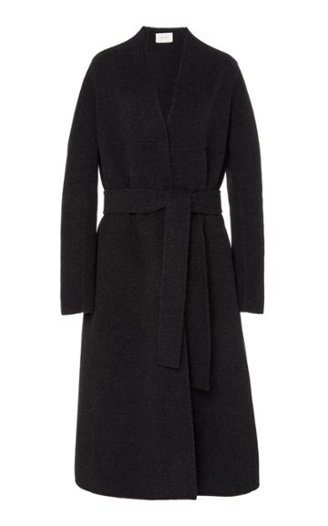 The Row Luisa Belted Wool-blend Coat
