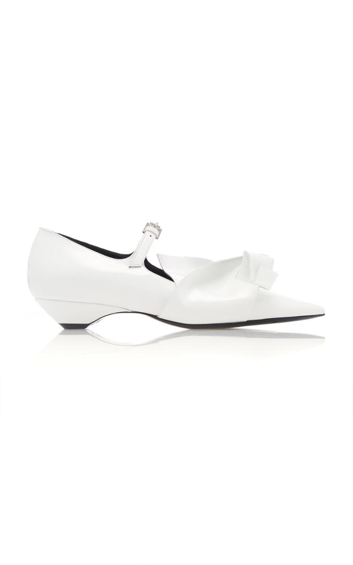N 21 N&deg;21 Knotted Mary Jane Flat