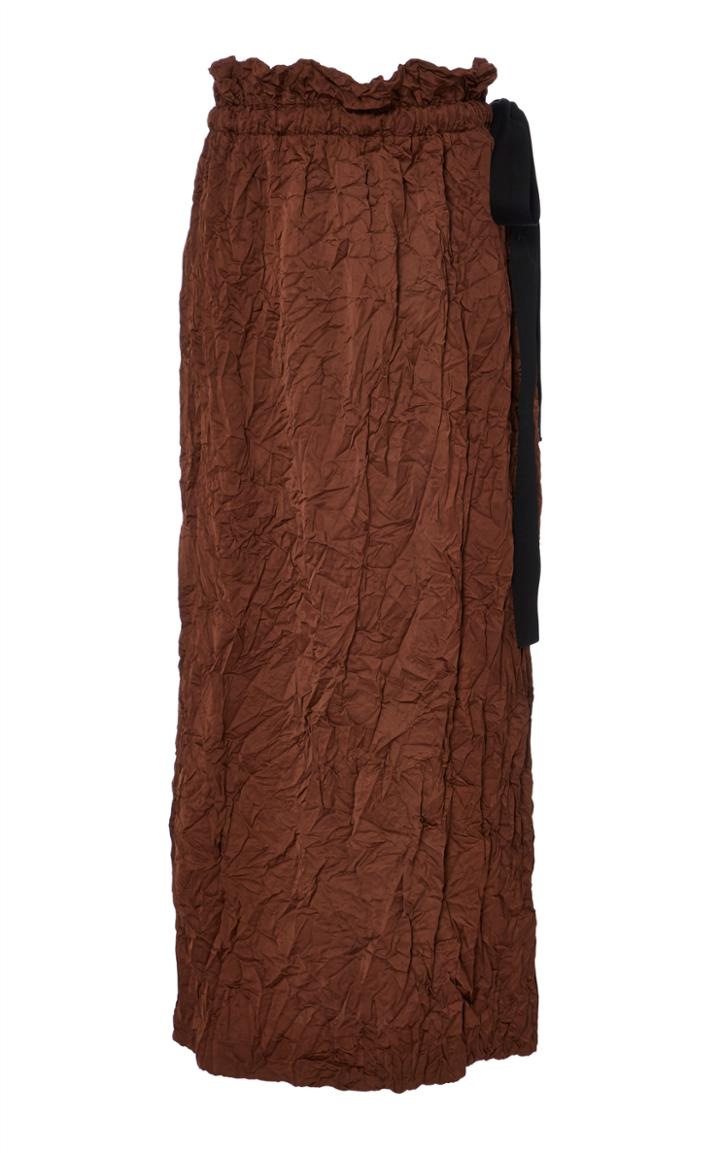 Rosetta Getty Tied Straight Skirt