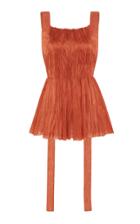 Moda Operandi Aje Unfold Pleated Voile Bib Top