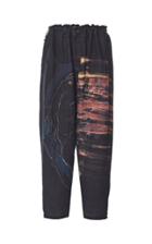 Yohji Yamamoto Printed Piping Trousers