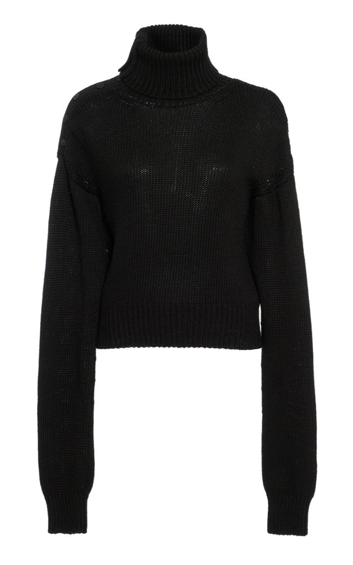 Adeam Button Up Turtleneck
