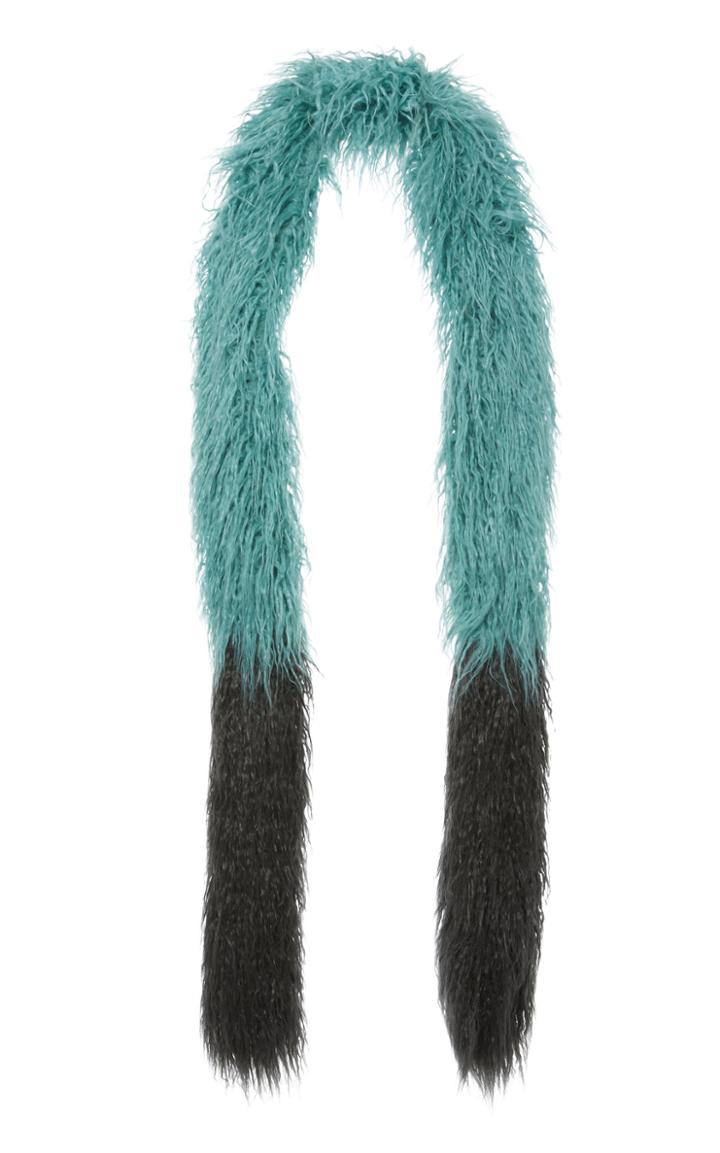 Anna Sui Mongolian Faux Fur Scarf