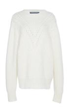 Alberta Ferretti Superkid Knit Mohair Blend Sweater