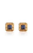 Valre Compass Gold-plated And Sodalite Earrings