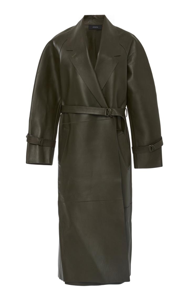 Joseph Solferino Leather Coat