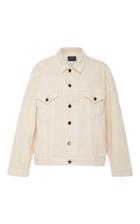 Khaite Cate Ivory Denim Jacket