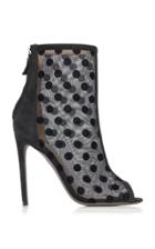 Giambattista Valli Spotted Mesh Booties