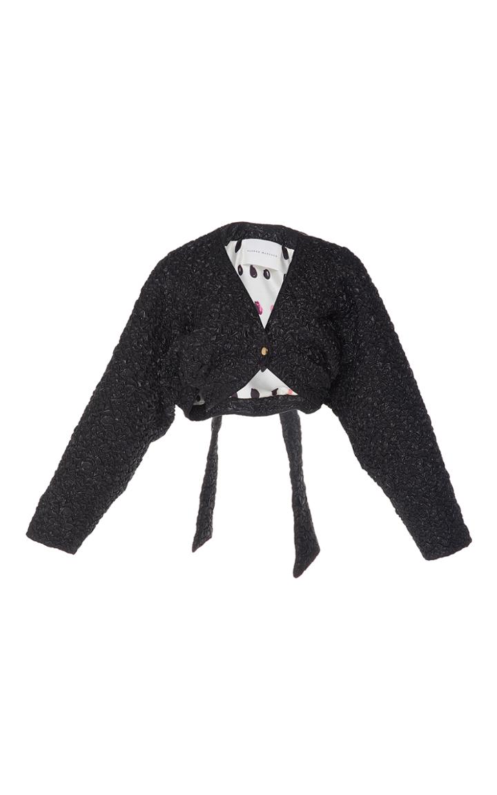 Sandra Mansour Mimas Brocade Cropped Jacket