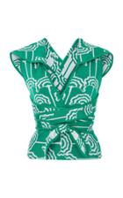 Pepa Pombo Montecarlo Wrap Top