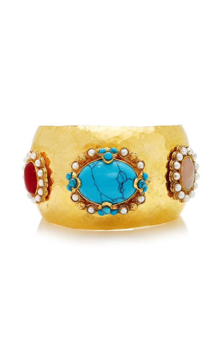 Christie Nicolaides Benedetta Turquoise Cuff