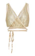 Elena Makri Mykonos Salomi Criss Cross Crop Top