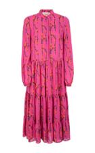 La Doublej Floral-print Crepe Maxi Dress